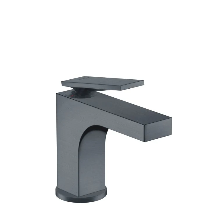 Lavatory Faucet Citterio 1 Lever ADA Brushed Black Chrome 1.2 Gallons per Minute Rigid Less Drain 1 Hole 3-5/8 Inch - Frankwebs