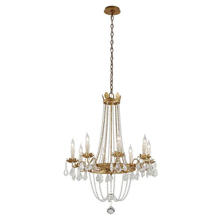 Viola Eight-Light Medium Chandelier - Frankwebs