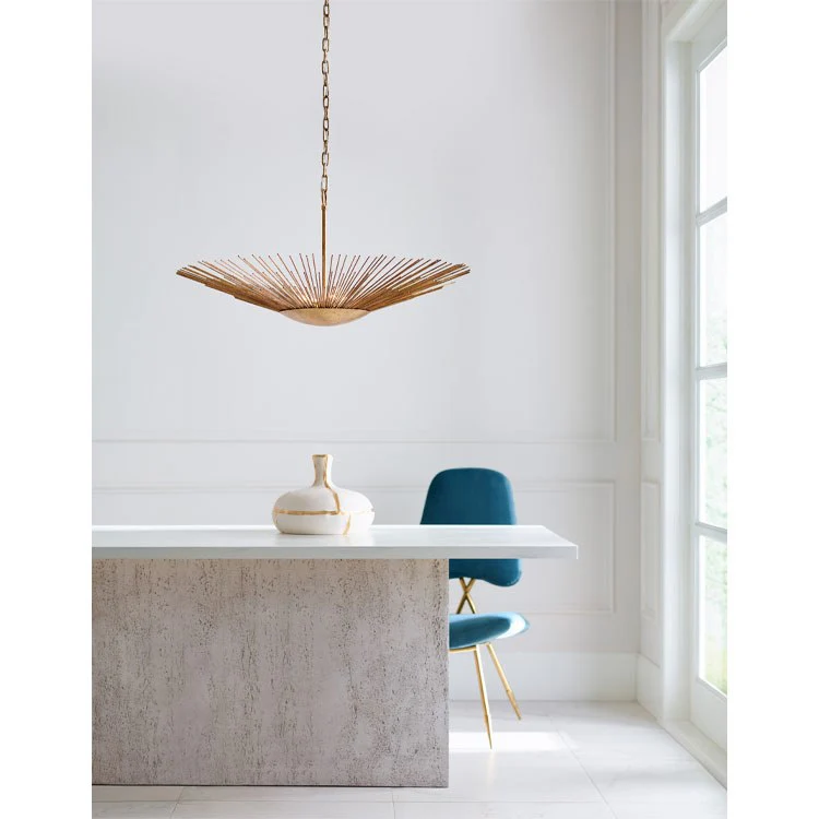 Helios Three-Light Wide Pendant by Alexa Hampton - Frankwebs