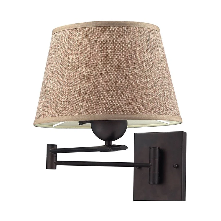 Swing Arms Single-Light LED Swing Arm Wall Sconce - Frankwebs