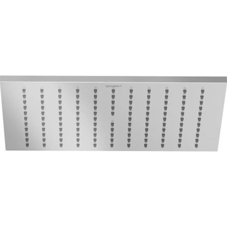 Showerhead 1 Function Angle Adjustable Chrome 11-3/4 Inch 1.7 Gallons per Minute Stainless Steel 9-1/2 Inch - Frankwebs