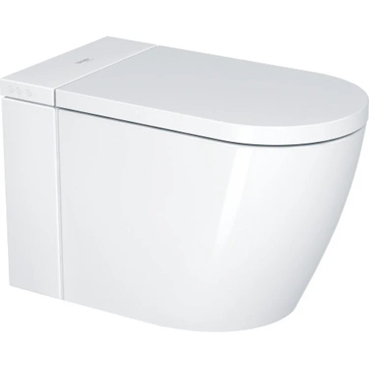 Toilet SensoWash I by Philippe Starck Lite Integrated HygieneGlaze White Elongated 17-3/8 Inch Ceramic - Frankwebs