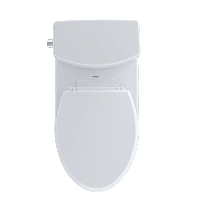 Toilet Drake II 2 Pieces Universal Height Cotton Elongated ADA 30 Inch 1.0 Gallons per Flush Right Hand Chrome Less Seat - Frankwebs