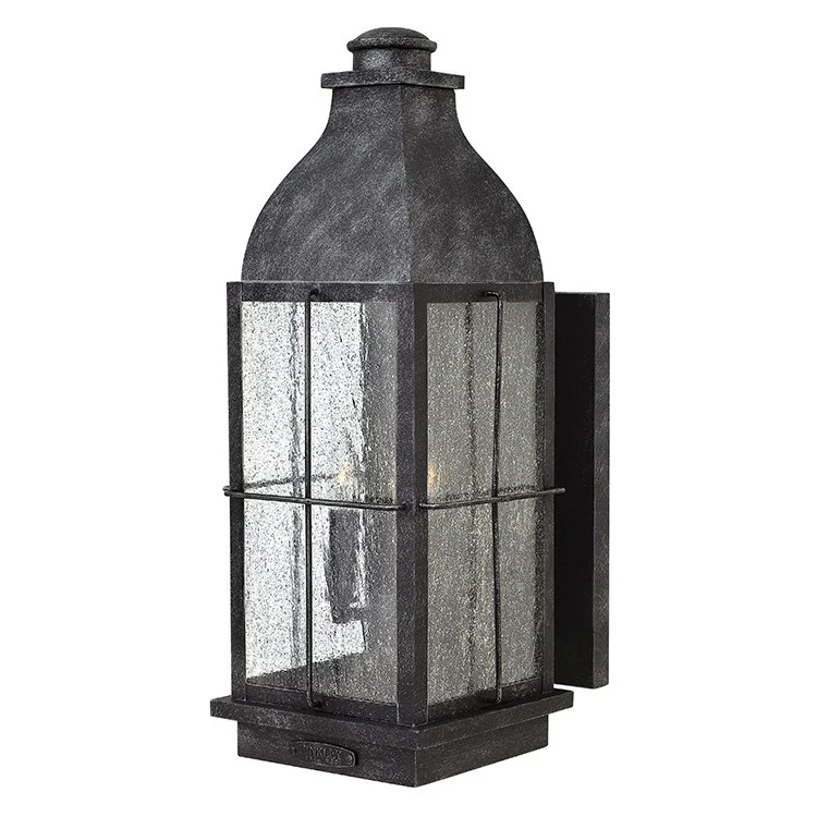 Bingham Three-Light Large LED Wall-Mount Lantern - Frankwebs