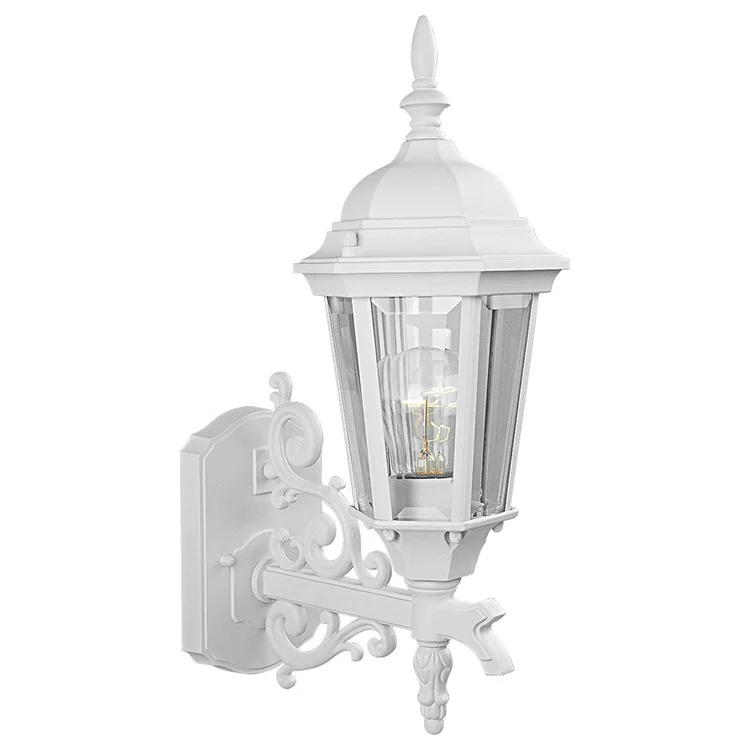 Welbourne Single-Light Small Wall Lantern with Bottom Bracket - Frankwebs