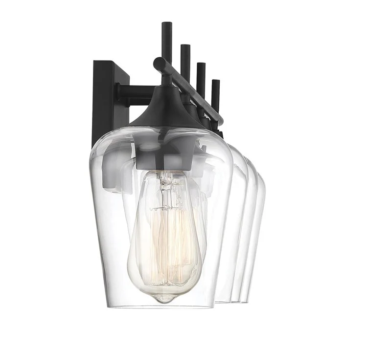 Octave Four-Light Bathroom Vanity Fixture - Frankwebs