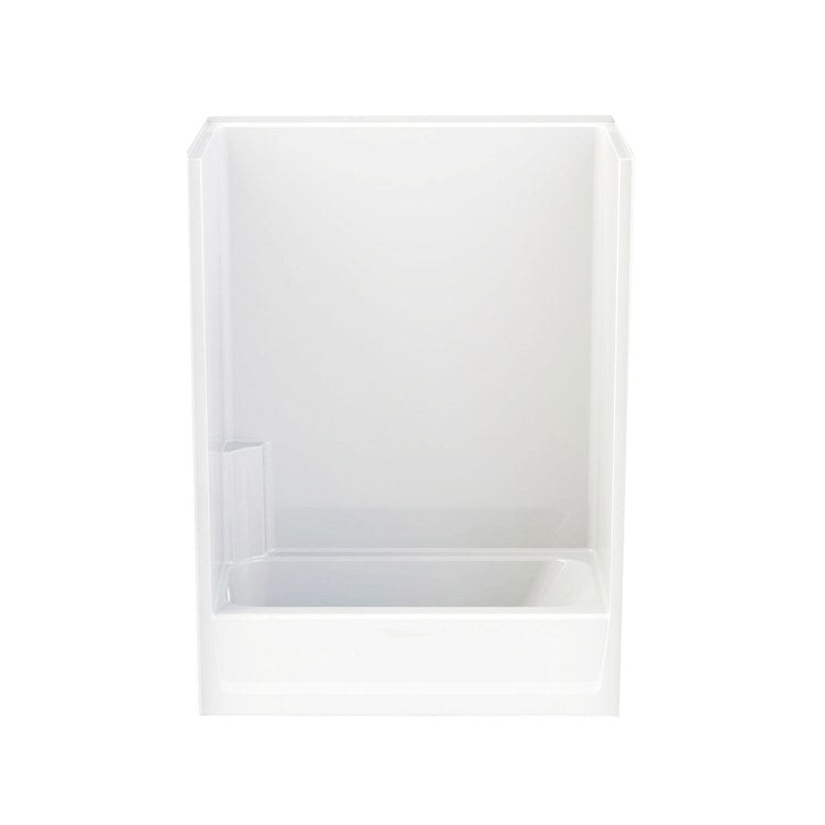 Tub and Shower Module Right Drain Bone 1 Shelf 50 Gallons 60 x 32 x 80-1/2 Inch - Frankwebs