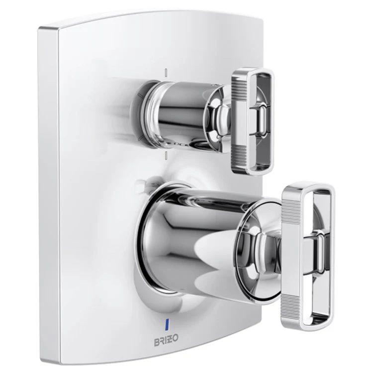 Diverter Trim Kintsu Pressure Balance Valve with Integrated 6 Function Chrome 2 Less Handle ADA - Frankwebs