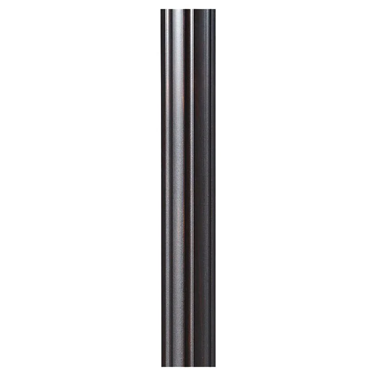 7-Foot Round Fluted Outdoor Lamp Post - Frankwebs