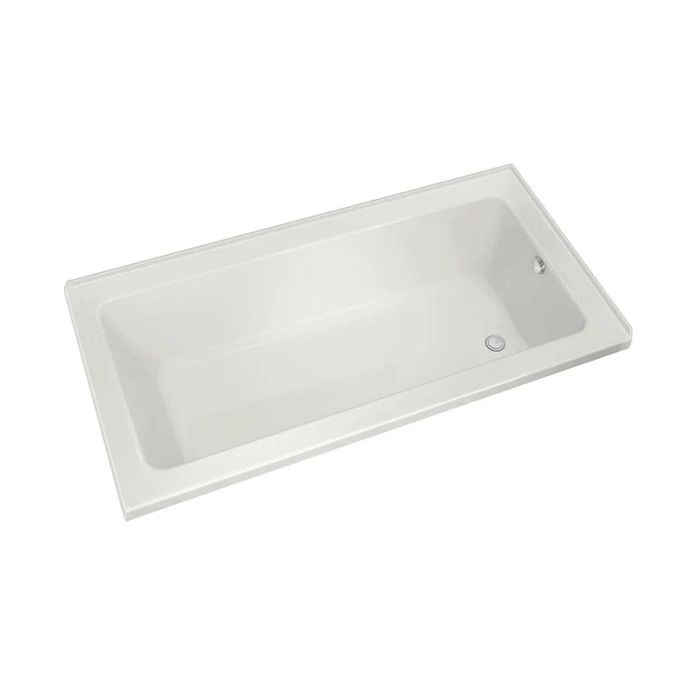 Tub Pose 65-3/4 x 35-5/8 x 23-5/8 Inch Corner Right White Acrylic - Frankwebs