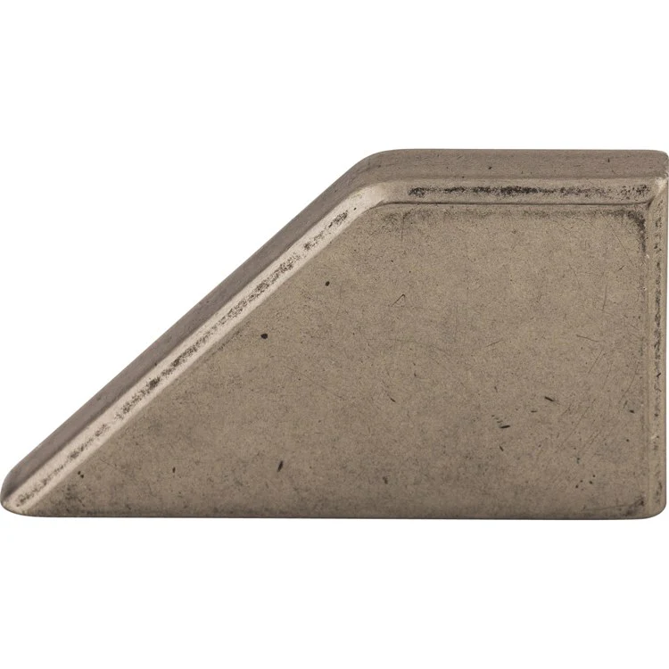 Knob Sanctuary Tapered for Decorative Hardware Flat Black Zinc Alloy 1 Inch 1-1/8 Inch - Frankwebs