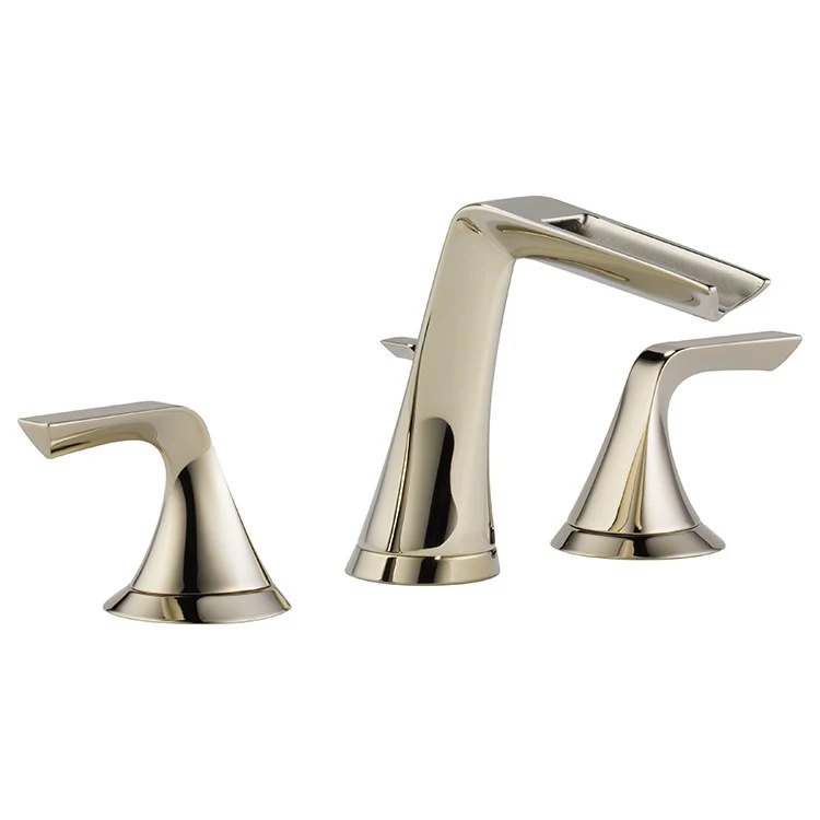 Sotria Two Handle Widespread Channel Spout Bathroom Faucet with Pop-Up Drain - Frankwebs