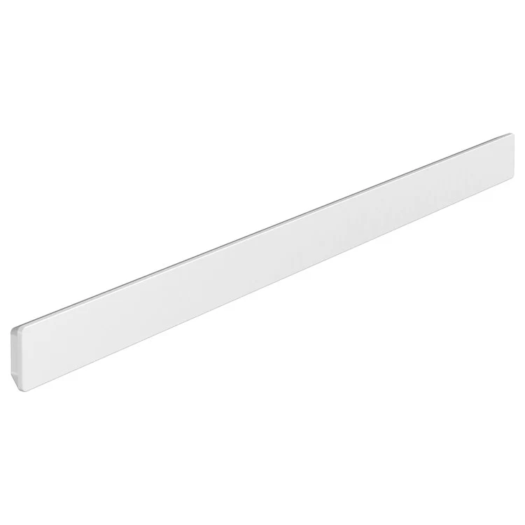 Wall Bar Concealed Fastening Matte Black 9-11/16W Inch Includes Gluing Set Metal - Frankwebs