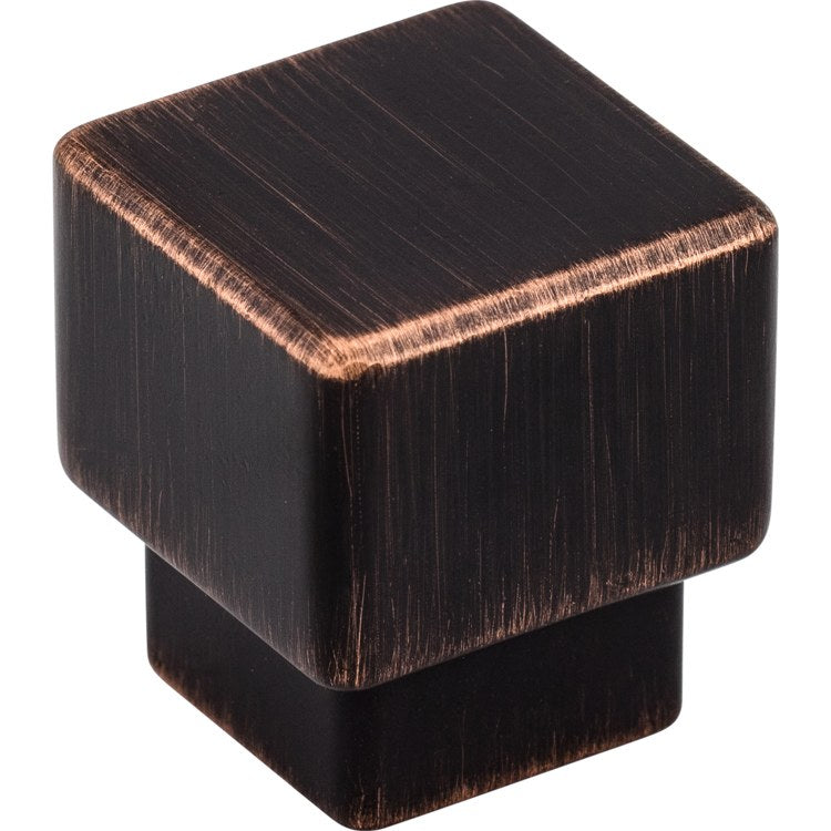 Knob Sanctuary Tapered Square Tuscan Bronze Zinc Alloy 1 Inch 1-1/8 Inch - Frankwebs
