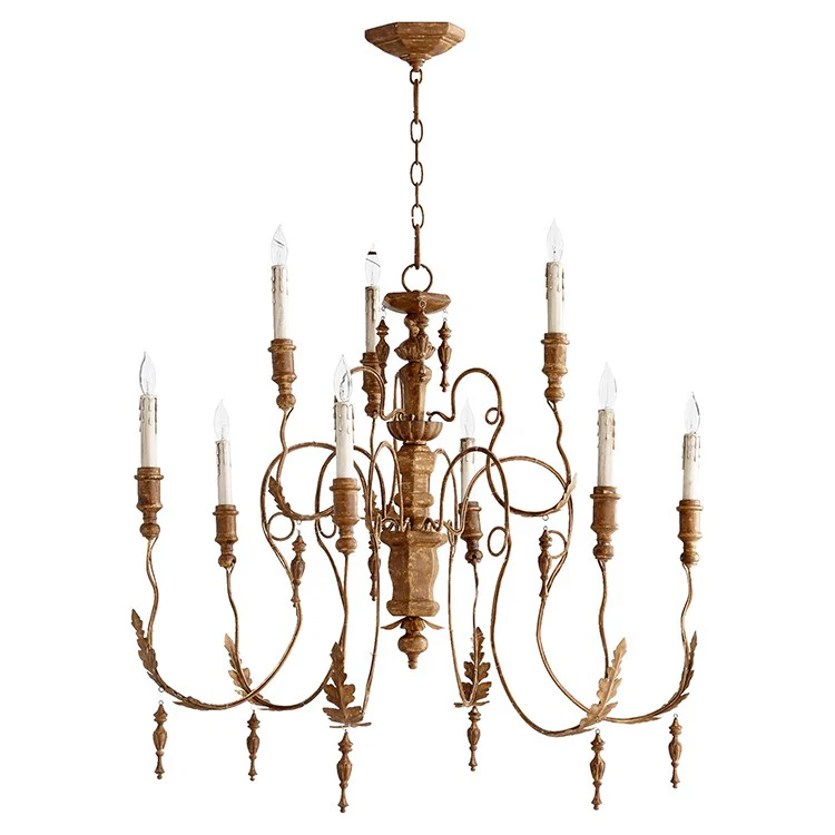 Salento Nine-Light Two-Tier Chandelier - Frankwebs