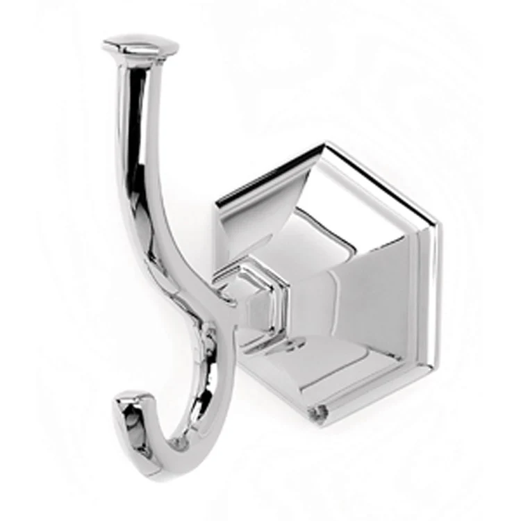 Robe Hook Nicole Bath Universal Polished Chrome 4-1/16 Inch 3-1/4 Inch Wall Mount Brass - Frankwebs