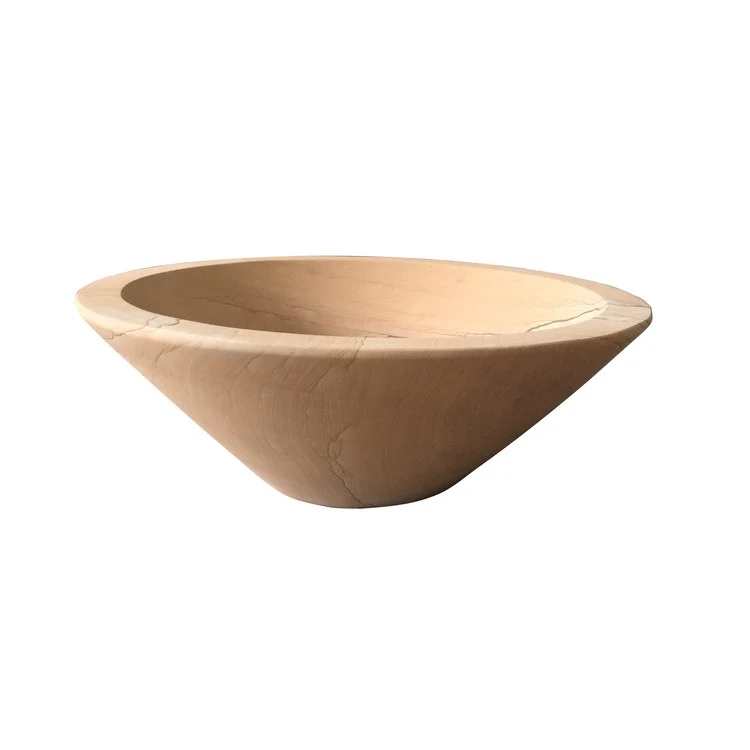Vessel Laila Conical 17 Inch Sandstone - Frankwebs