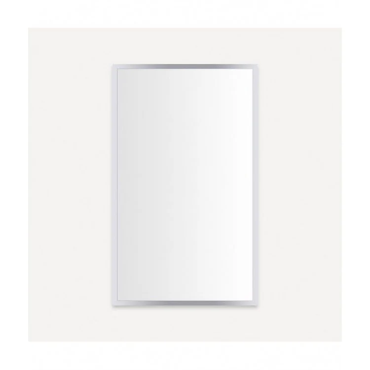 Medicine Cabinet Profiles 24W x 40H x 6D Inch 1 Doors Mirror Polished Nickel Flat Top Right Hand Side Electric - Frankwebs