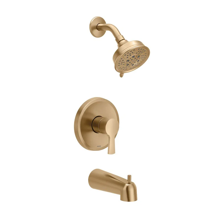 Tub and Shower Trim Jase M-CORE 2 Series 1 Lever Bronzed Gold ADA 1.75 Gallons per Minute 4 Function - Frankwebs