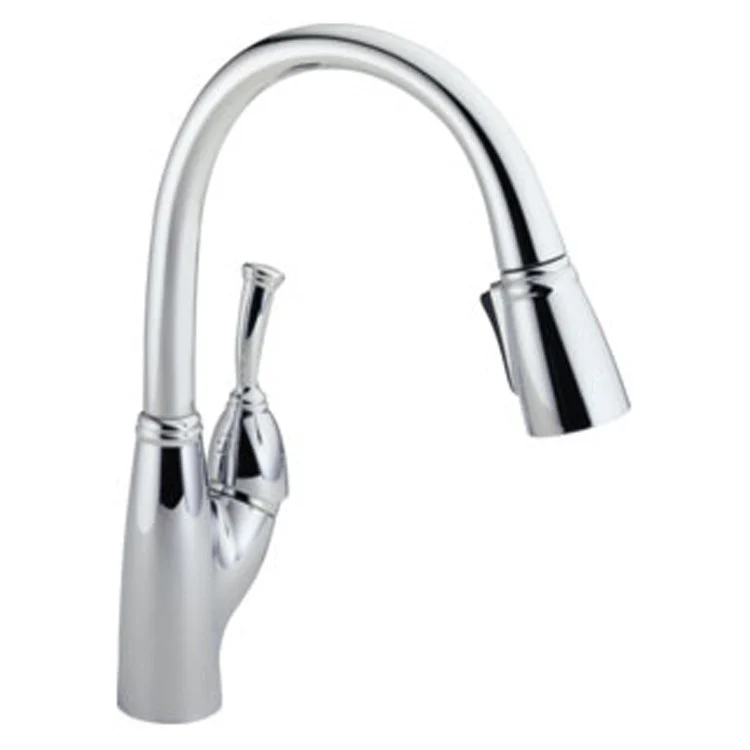 Allora Single Handle Pull Down Kitchen Faucet - Frankwebs