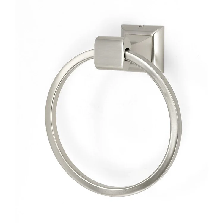 Towel Ring Manhattan Bath 6-1/8 Inch Polished Nickel Brass 3 Inch - Frankwebs