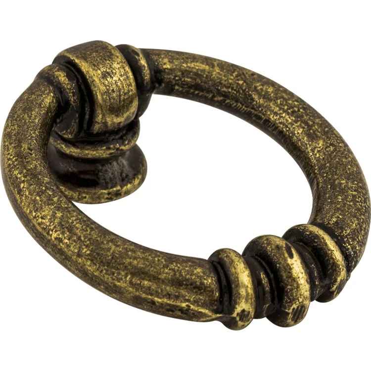 Pull Tuscany Newton Ring German Bronze 1-5/8 Inch for Cabinets - Frankwebs