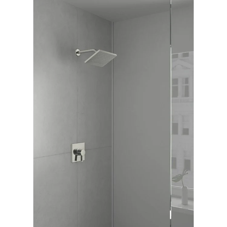 Showerhead Vernis 230 1 Function 114 Spray Channels Chrome 9 Inch 1.75 Gallons per Minute Rain - Frankwebs