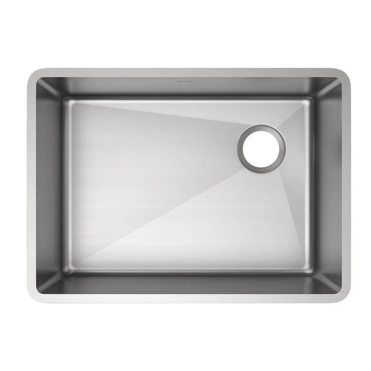 Kitchen Sink Crosstown 25.5 x 18.5 Inch Single Bowl Polished Satin Undermount - Frankwebs