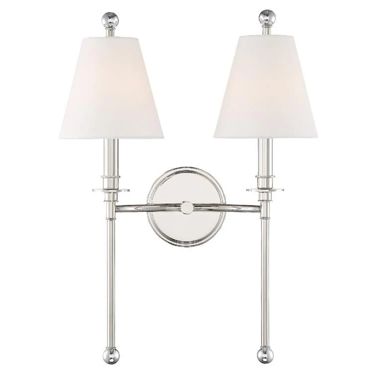 Riverdale Two-Light Wall Sconce - Frankwebs