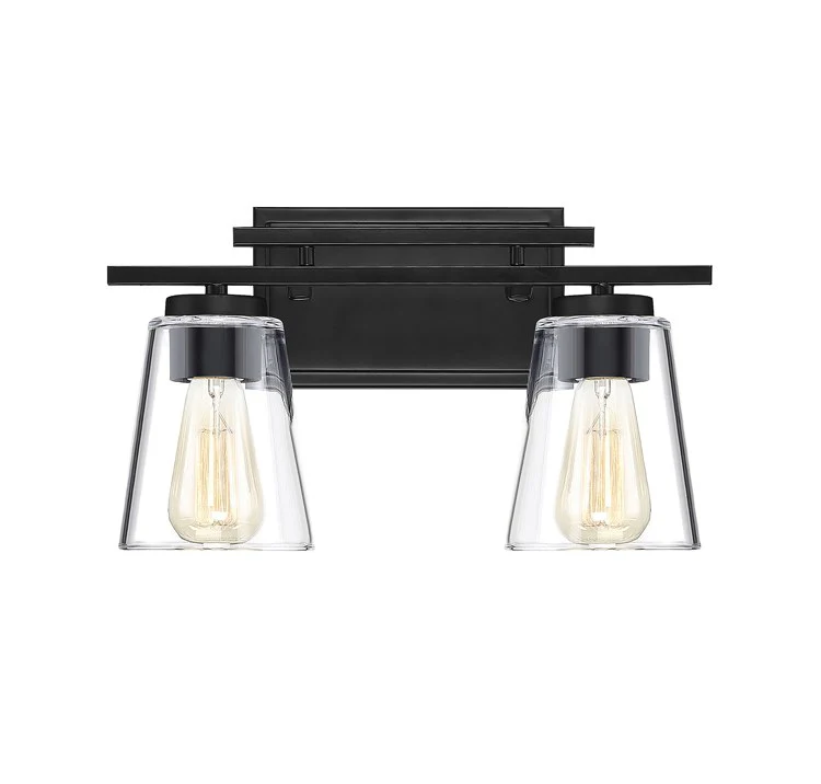 Calhoun Two-Light Bathroom Vanity Fixture - Frankwebs