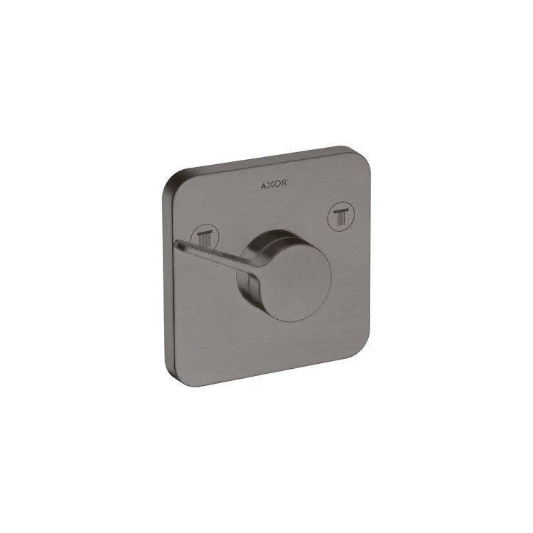 Diverter Trim One Trio Brushed Black Chrome 1 Lever ADA for Requires Rough 26434181/Basic Set 35361181 - Frankwebs