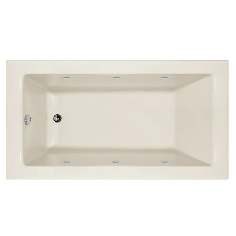 Whirlpool Tub Studio Collection Shannon 60 x 30 x 20 Inch Alcove Right Hand Drain White Rectangle - Frankwebs
