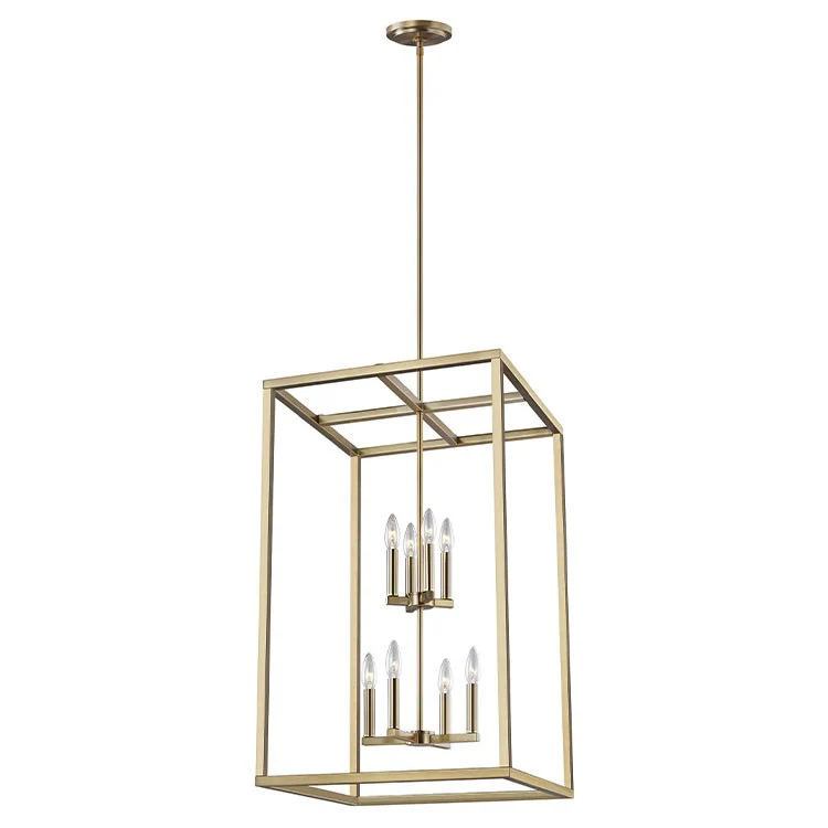 Moffet Street Eight-Light Two-Tier Foyer Pendant - Frankwebs