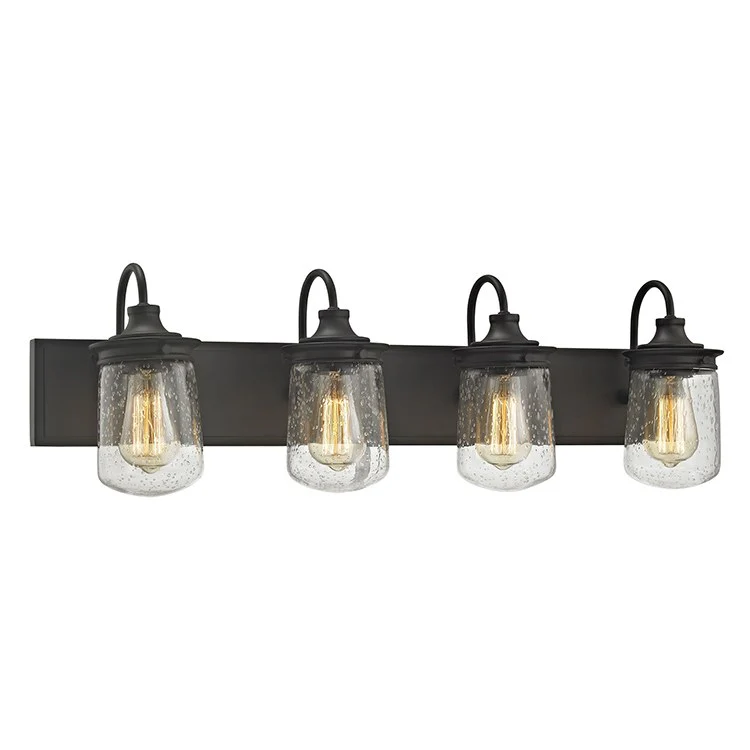 Hamel Four-Light Bathroom Vanity Fixture - Frankwebs