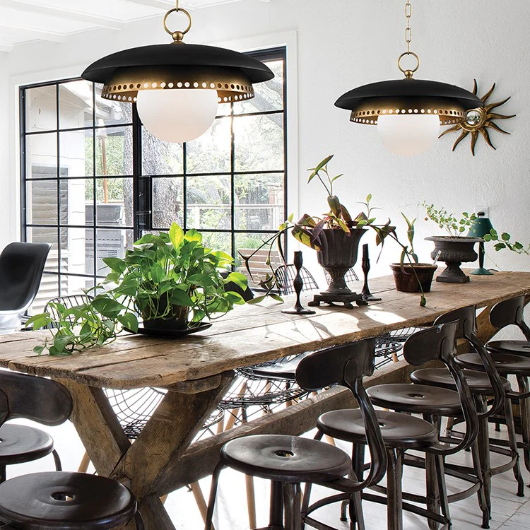 Herkimer Single-Light Pendant - Frankwebs