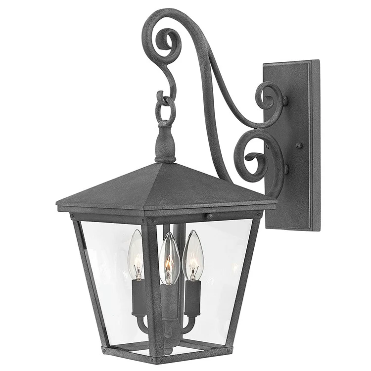 Trellis Three-Light LED Medium Wall-Mount Lantern - Frankwebs