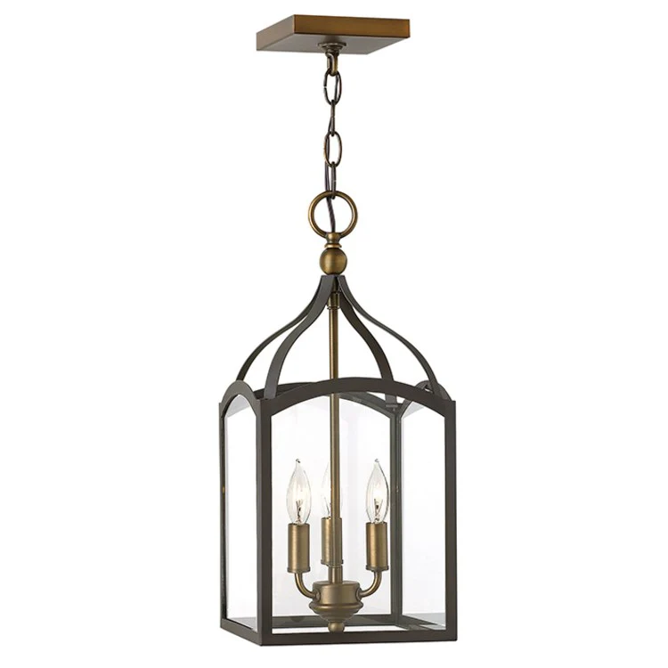 Clarendon Three-Light Small Foyer Pendant - Frankwebs