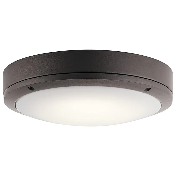 Single-Light LED Round Outdoor Wall/Ceiling Lighting Fixture - Frankwebs