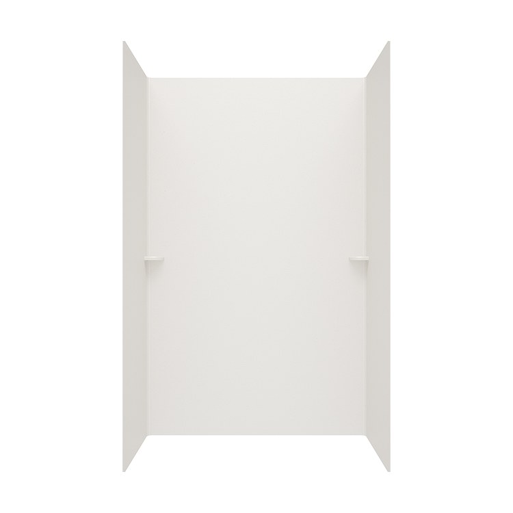Shower Wall Swanstone Kit White 3 Panels 36 x 36 x 72 Inch - Frankwebs