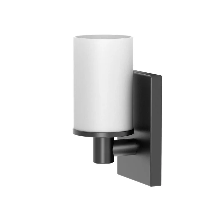 Wall Sconce Modern Farmhouse Single Matte Black Medium Base 100W - Frankwebs