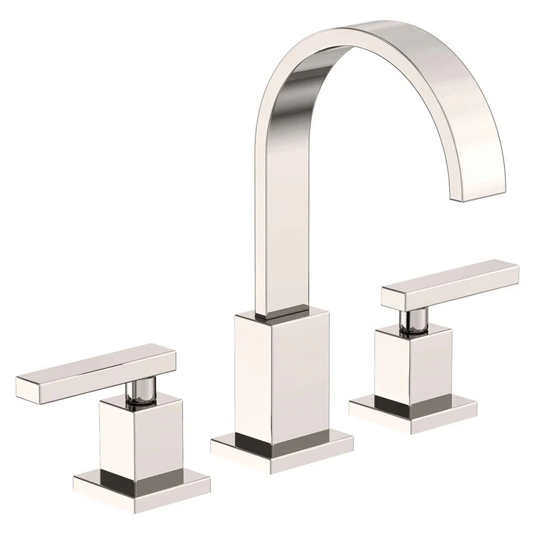 Secant Two Handle Widespread Bathroom Faucet with Drain - Frankwebs