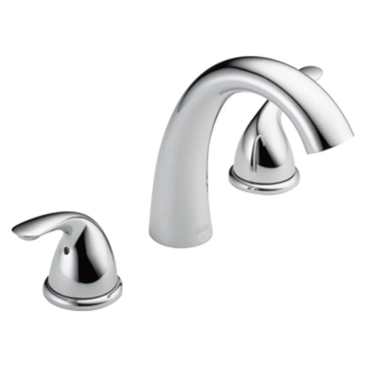 Classic Two Handle Roman Tub Filler with Lever Handles - Frankwebs