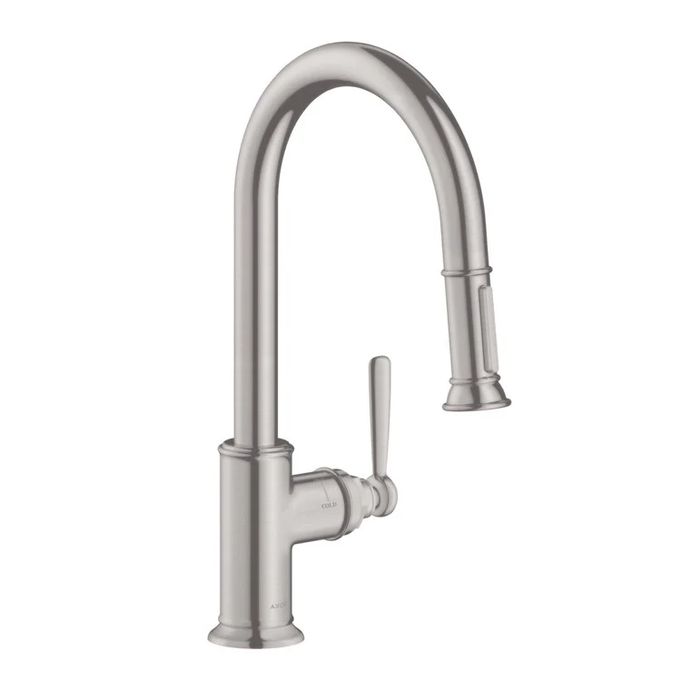 Montreux Single Handle Pull Down Kitchen Faucet - Frankwebs