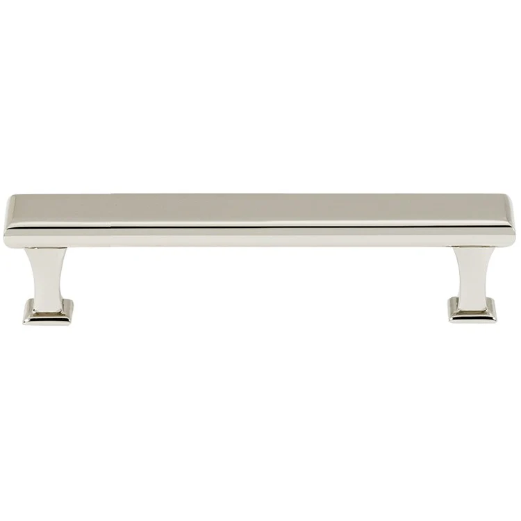 Pull Manhattan Satin Nickel Brass 4 Inch 4-3/4 Inch 1-1/8 Inch - Frankwebs