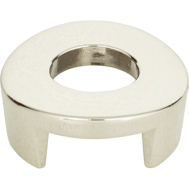 Knob Atlas Centinel Round Matte Black Zinc Alloy 1-1/4 Center to Center Inch 11/16 Inch - Frankwebs