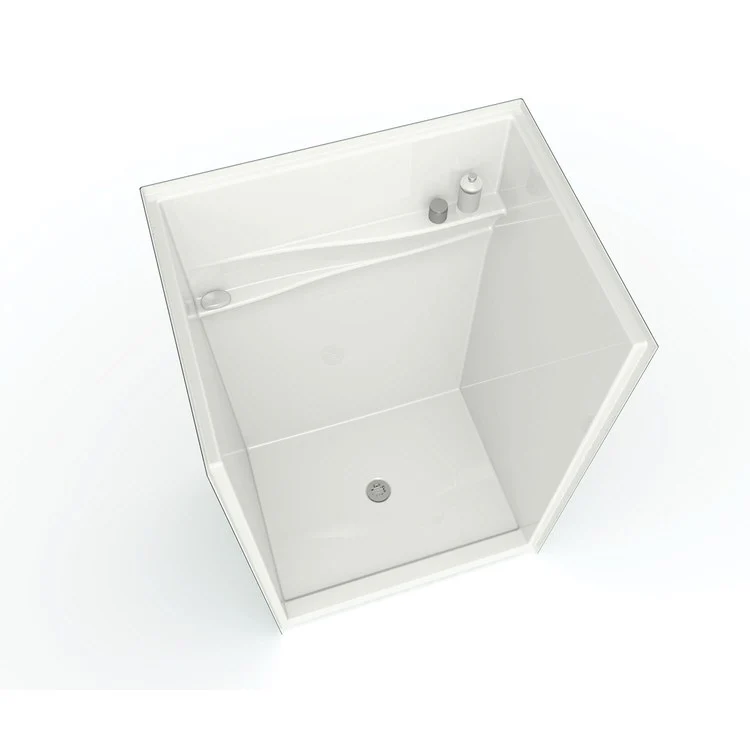 Shower Module 47-7/8 x 37-1/8 x 74-7/8 Inch AcrylX White 1 Pieces Less Seat - Frankwebs
