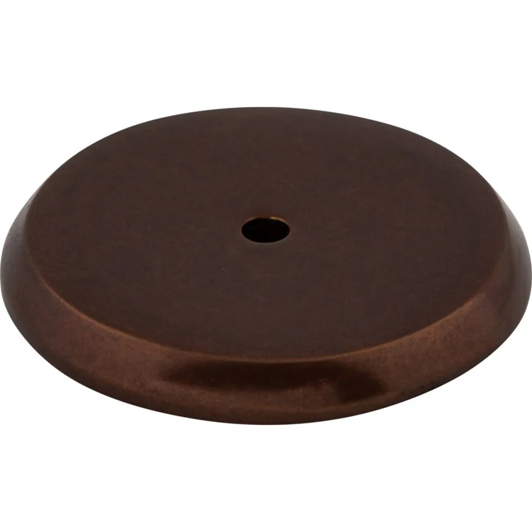 Knob Backplate Aspen Round Mahogany Bronze 1-3/4 Inch 1 Hole Bronze - Frankwebs