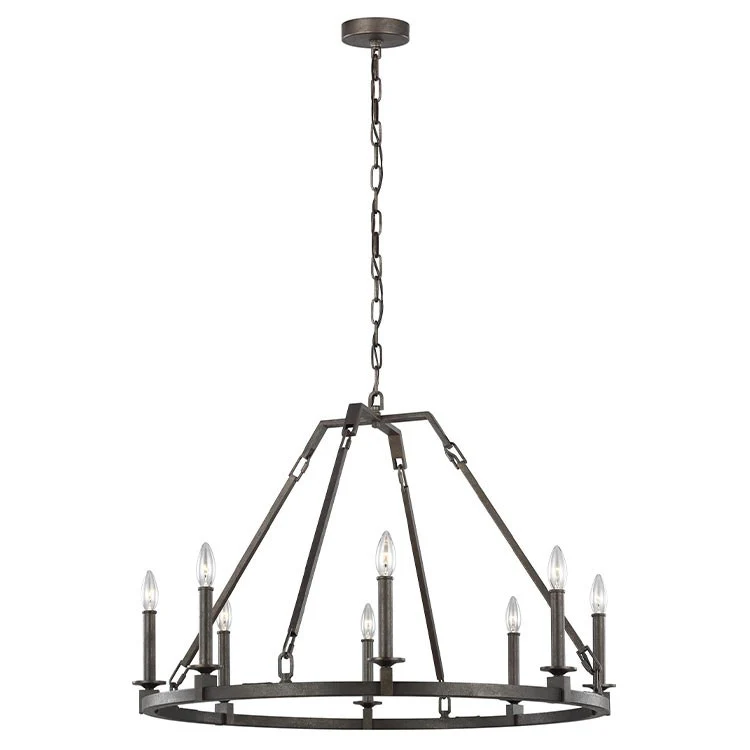 Landen Eight-Light Chandelier - Frankwebs