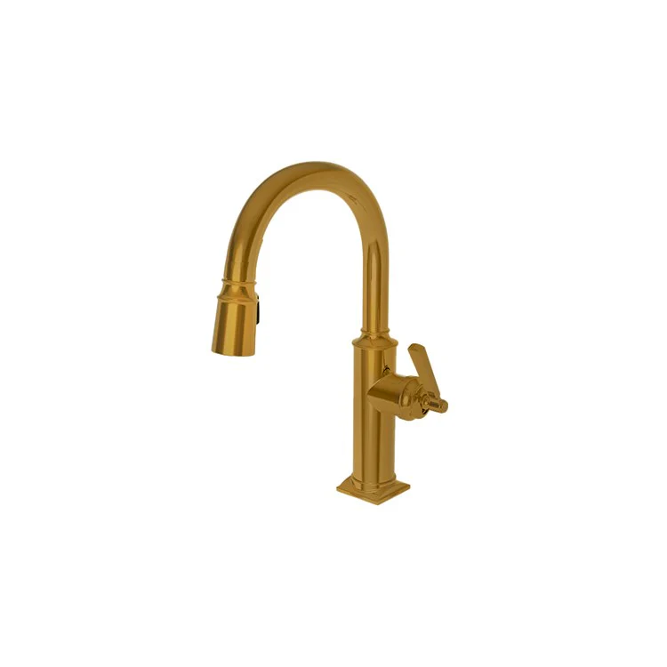Bar Faucet Adams 1 Lever ADA Venetian Bronze Pull Down Swivel Brass Spout Height 8-2/7 Inch 1.8 Gallons per Minute - Frankwebs
