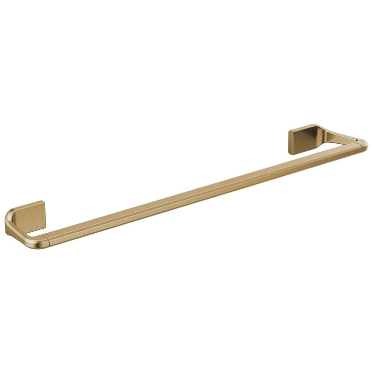 Towel Bar Levoir 18 Inch Single Brilliance Luxe Gold Metal 3-7/16 Inch Wall Mount - Frankwebs